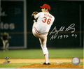 Autographed HOF GAYLORD PERRY 8x10 Cleveland Indians photo