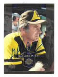 Autographed GAYLORD PERRY San Diego Padres 2003 Upper Deck Sweet Spot Classic Card