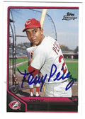 Autographed TONY PEREZ Cincinnati Reds 2011 Topps Lineage Card
