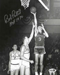 Autographed  BOB PETTIT St. Louis Hawks 8x10 photo JSA