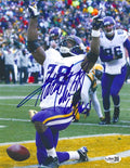 Autographed ADRIAN PETERSON 8X10  Minnesota Vikings Photo JSA