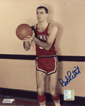 Autographed BOB PETTIT 8x10 St. Louis Hawks Photo