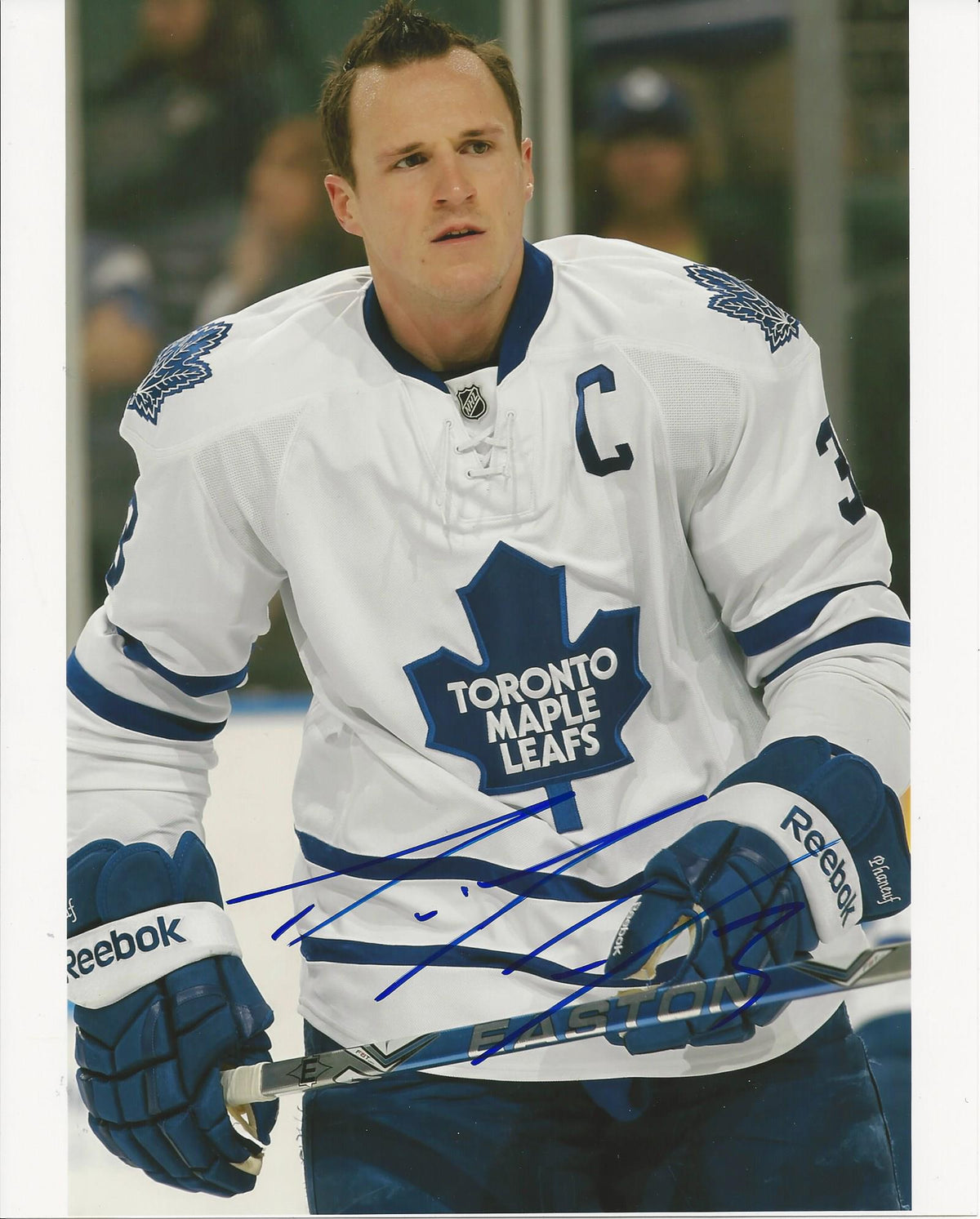 Autographed Dion Phaneuf  Maple Leafs  photo
