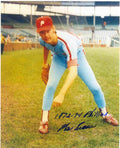 AUTOGRAPHED MAC SCARCE 8x10 Philadelphia Phillies Photo