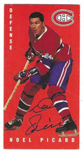 Autographed 1994 Parkhurst Tall Boy NOEL PICARD Montreal Canadiens card