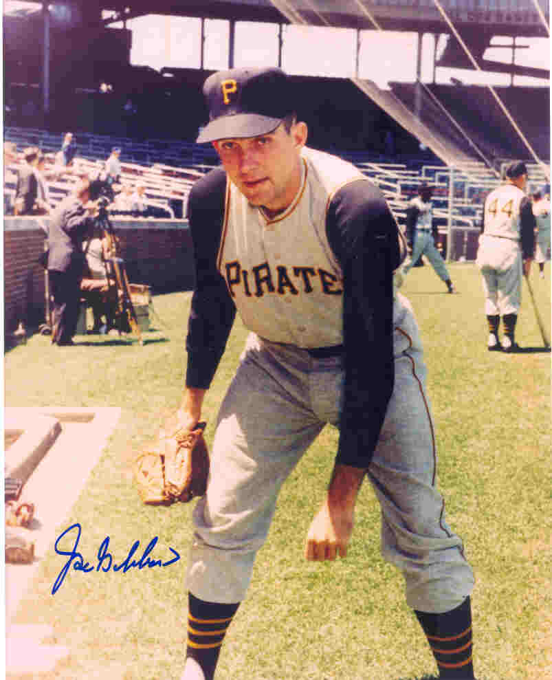 AUTOGRAPHED JOE GIBBON 8x10 Pittsburgh Pirates Photo