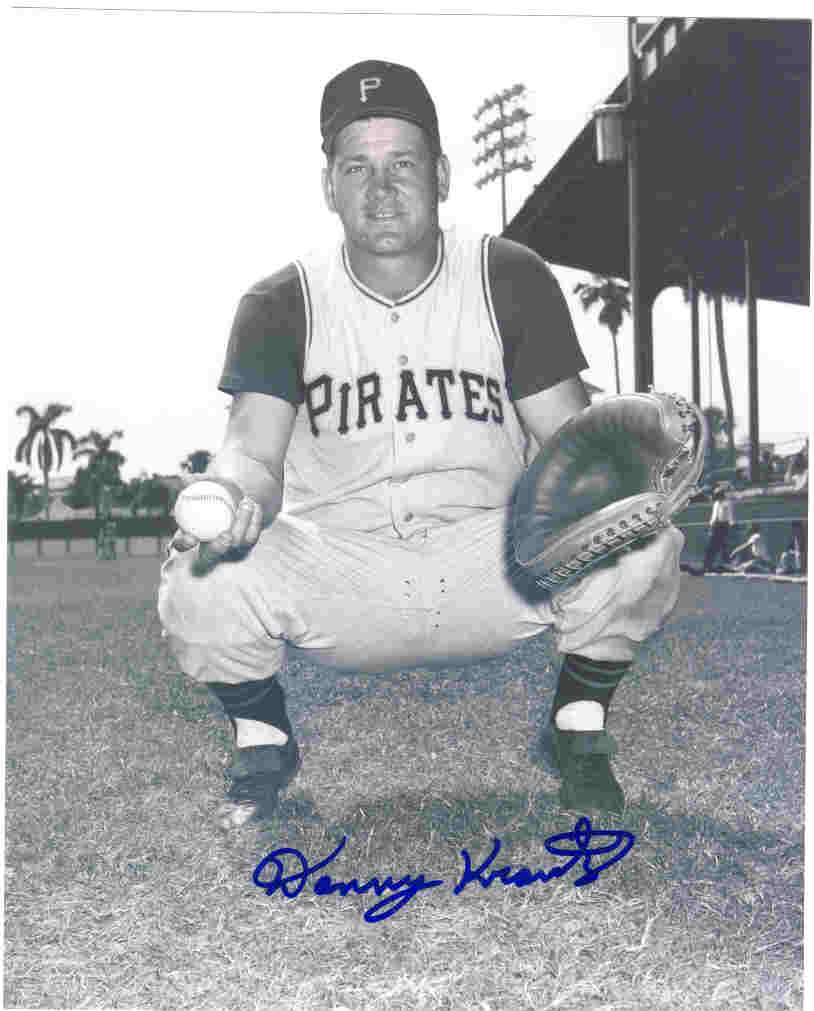 AUTOGRAPHED  DANNY KRAVITZ 8x10 Pittsburgh Pirates Photo