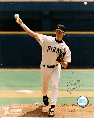 AUTOGRAPHED  photo KRIS BENSON - Pittsburgh Pirates