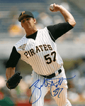 AUTOGRAPHED  photo ZACH DUKE - Pittsburgh Pirates