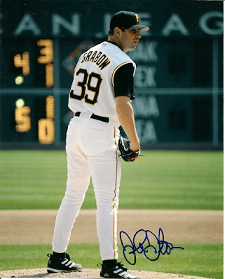 AUTOGRAPHED  photo JOHN GRABOW - Pittsburgh Pirates
