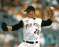 AUTOGRAPHED  photo PAUL MAHOLM - Pittsburgh Pirates