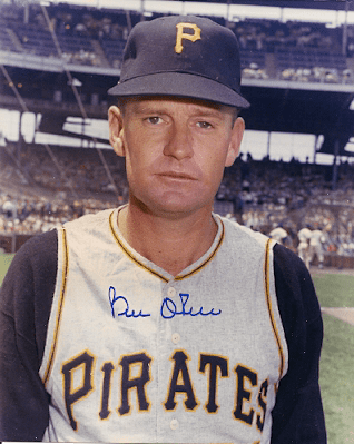 AUTOGRAPHED BILL O'DELL 8x10 Pittsburgh Pirates Photo