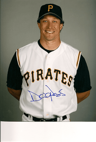AUTOGRAPHED DAVID PARRISH 8x10 Pittsburgh Pirates Photo
