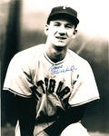 AUTOGRAPHED  GEORGE STRICKLAND 8x10 Pittsburgh Pirates Photo