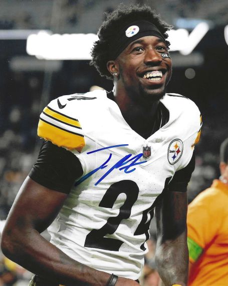 Autographed Joey Porter, Jr  8X10 Pittsburgh Steelers Photo
