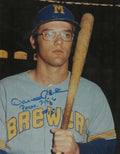 AUTOGRAPHED Darrell Porter 8x10 Milwaukee Brewers photo
