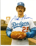 AUTOGRAPHED TED POWER 8X10 Los Angels Dodgers photo
