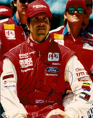 Auotgraphed SCOTT PRUETT - NASCAR  Photo