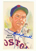 Autographed  RICK FERRELL Boston Red Sox Perez-Steele Postcard