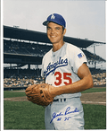 AUTOGRAPHED JOHN PURDIN 8X10 Los Angels Dodgers photo