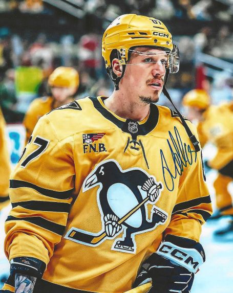 Autographed RICKARD RAKELL Pittsburgh Pensguins 8x10 Photo