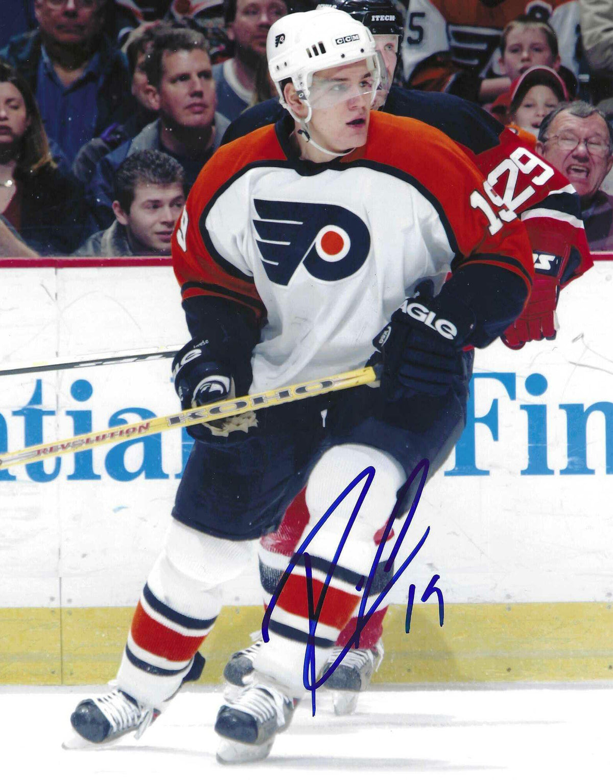 Autographed BRANKO RADIOJEVIC 8X10 Philadelphia Flyers Photo