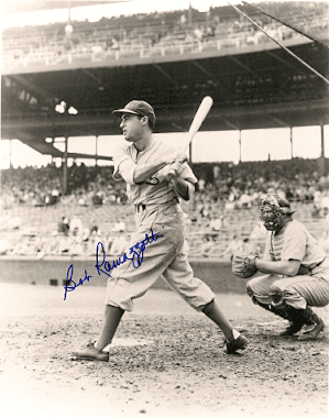 AUTOGRAPHED BOB RAMAZZOTTI 8x10 Brooklyn Dodgers photo