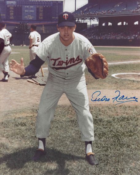 AUTOGRAPHED PEDRO RAMOS 8x10 Minnesota Twins Photo
