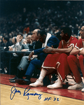 Autographed JACK RAMSAY 8x10 Portland  photo