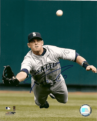 AUTOGRAPHED JEREMY REED Seattle Mariners Photo