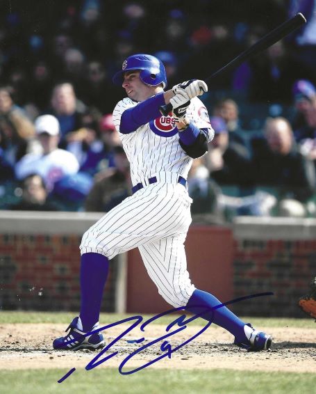Autographed REED JOHNSON 8x10 Chicago Cubs Photo