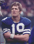 Autographed LANCE RENTZEL 8x10 Dallas Cowboys Photo