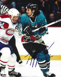 Autographed MIKE RICCI 8X10 San Jose Sharks Photo