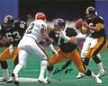 Autographed TOM RICKETTS 8X10 Pittsburgh Steelers Photo
