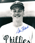AUTOGRAPHED STEVE RIDZIK  8X10 Philadelphia Phillies Photo