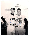 AUTOGRAPHED HANK BAUER & BILL RIGNEY photo  Baltimore Orioles