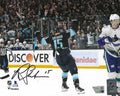 Autographed RILEY SHEAHAN Seattle Kraken 8x10 Photo Fanatics