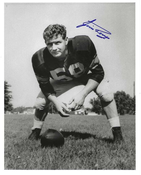 Autographed JIM RINGO 8X10 Green Bay Packers Photo