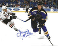 Autographed JAMIE RIVERS 8X10 St. Louis Blues Photo