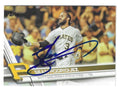 Autographed SEAN RODRIGUEZ Pittsburgh Pirates 2017 Topps Card