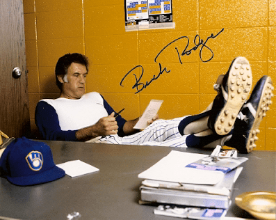 AUTOGRAPHED  photo BUCK RODGERS  Milwaukee Brewers