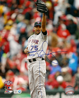 AUTOGRAPHED FRANCISCO RODRIGUEZ 8X10 New York Mets photo