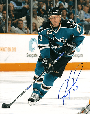 Autographed JEREMY ROENICK 8x10 San Jose Sharks photo