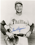 AUTOGRAPHED SAUL ROGOVIN 8x10 Philadelphia Phillies