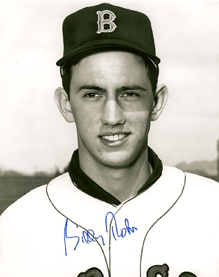 AUTOGRAPHED BILL ROHR 8x10 Boston Red Sox photo