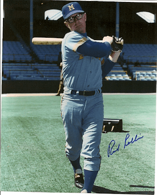 AUTOGRAPHED RICH ROLLINS 8x10 Milwaukee Brewers Photo