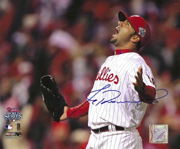 AUTOGRAPHED J.C. ROMERO 8x10 Philadelphia Phillies Photo