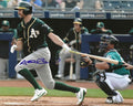 AUTOGRAPHED ADAM ROSALES 8X10 Oakland A's Photo