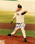 AUTOGRAPHED BRIAN ROSE Boston Red Sox photo