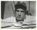 AUTOGRAPHED CARVEL BAMA ROWELL 8X10 Boston Braves photo